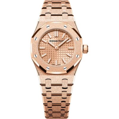 audemars piguet royal oak mini frosted gold quartz 67630or.gg.1312or.01