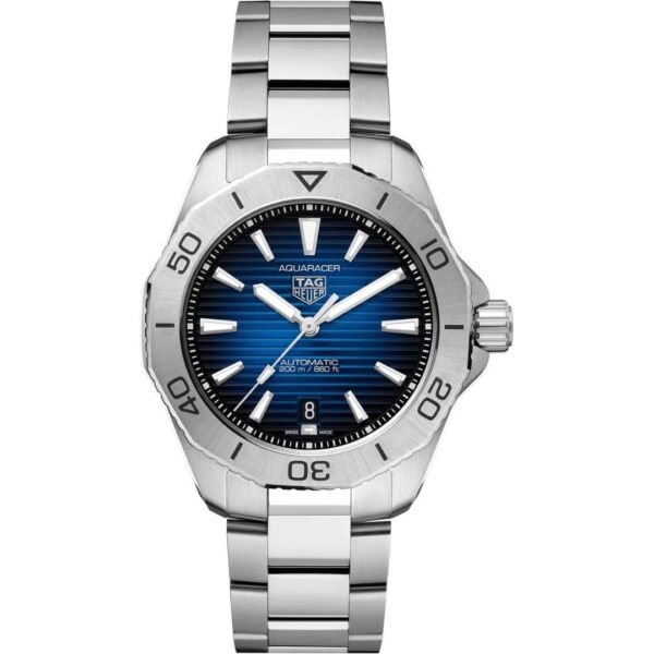wbp2111-ba0627_1 Tag Heuer Aquaracer Professional 200 Date WBP2111.BA0627 Stainless Steel Blue Dial