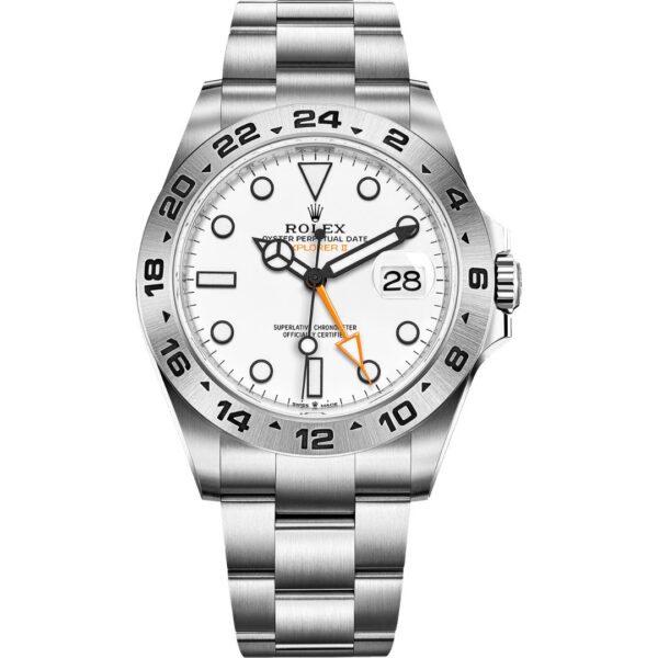 Rolex Explorer II 216570-0001 Stainless Steel White Dial