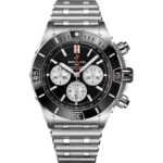Breitling Super Chronomat B01 44 AB0136251B1A1 Stainless Steel Black Dial