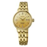 Seiko Presage Cocktail Time Eggnog SRE018J1 Stainless Steel Gold Dial