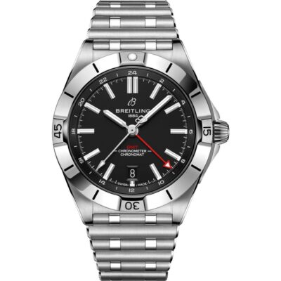 Breitling Chronomat Automatic GMT 40 A32398101B1A1 in steel with black dial