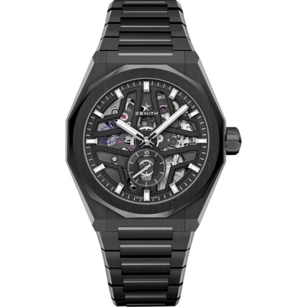 Zenith Defy Skyline Skeleton 49.9300.3620/78.I001 in black ceramic