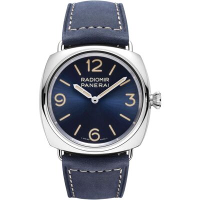 Panerai Radiomir Officine PAM01383 in steel with blue dial