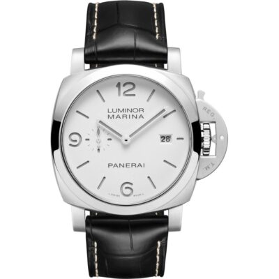 Panerai Luminor Marina PAM03314 in steel with white dial