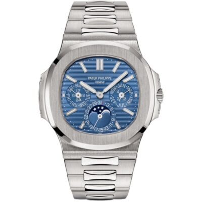 Patek Philippe Nautilus 5740/1G-001 Blue front view