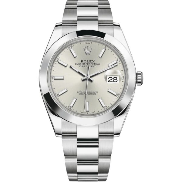 Rolex Datejust 41 126300 in stainless steel with silver dial and oyster bracelet